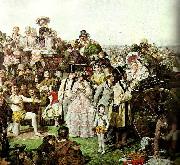 William Powell  Frith derby day, c. France oil painting artist